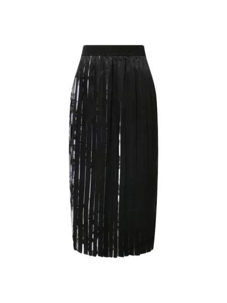 Spódnica jeansowa Versace Jeans Couture czarna