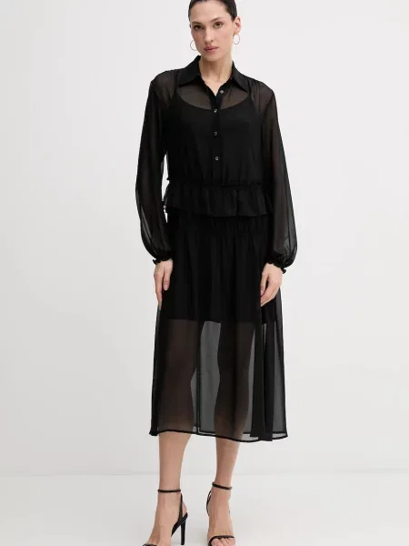Sisley rochie negru