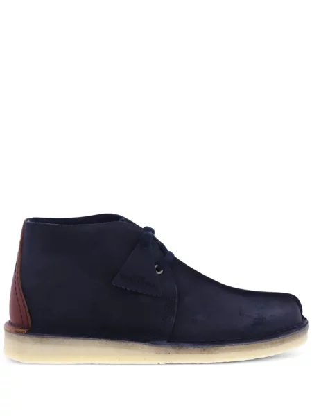 Ghete desert Clarks Originals din piele de căprioară albastru