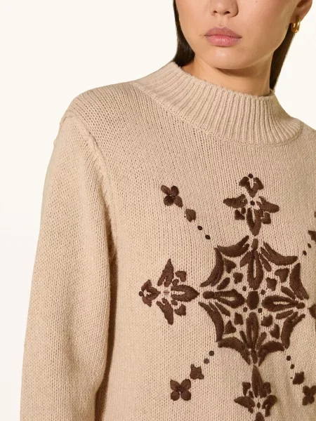 Grace Sweter beige beżowy