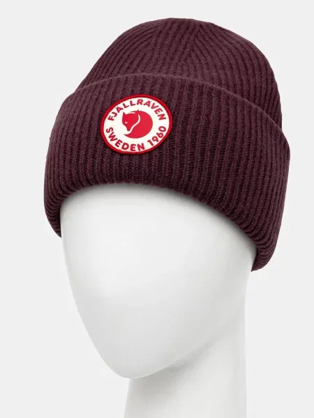 Căciulă Fjallraven cu autograf maro