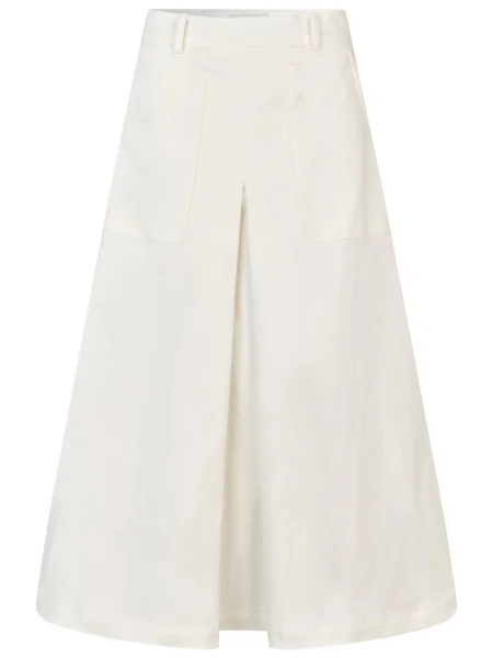 Dea Kudibal Fustă natural alb