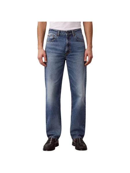 Blugi Calvin Klein Jeans albastru
