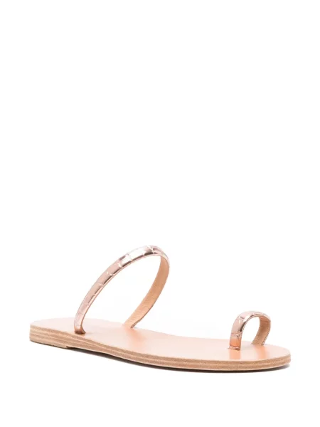 Sandale Ancient Greek Sandals din piele fără toc roz