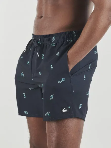 Stretch fürdőruha Quiksilver nyomtatás