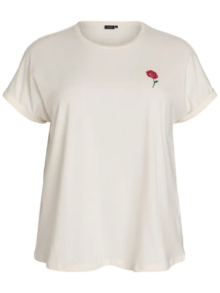 Zizzi Tricou Mdana verde / roșu / natural alb