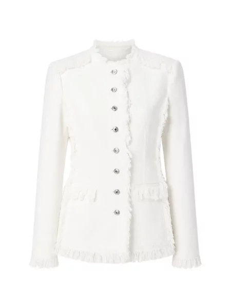 Geacă de blugi Msgm alb