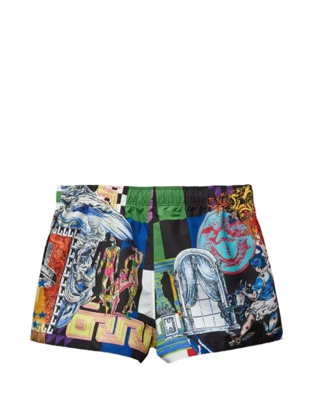 Slip de baie Versace negru