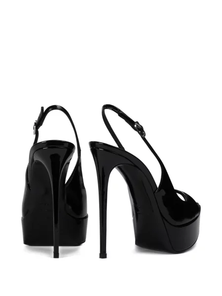 Pantofi cu toc Le Silla slingback negru
