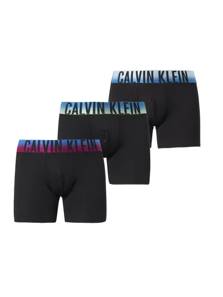 Calvin Klein Underwear Boxeri albastru / magenta / negru alb