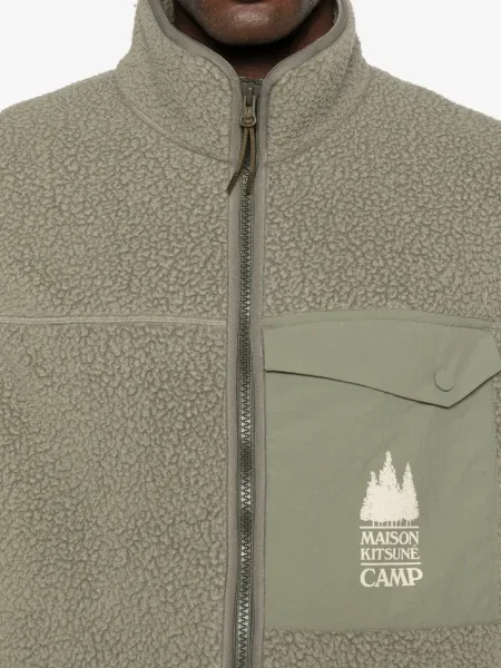 Vestă Maison Kitsune verde
