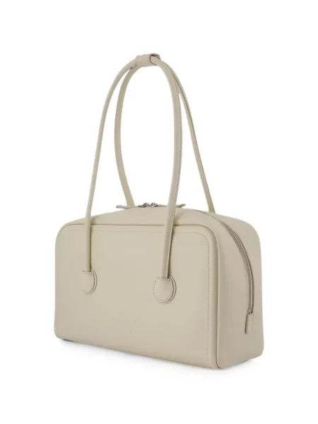 Geantă shopper Marge Sherwood din piele alb