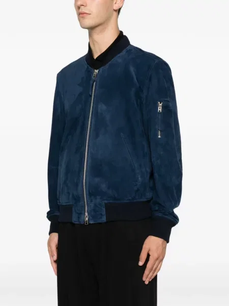 Geanta de piele Tom Ford albastru