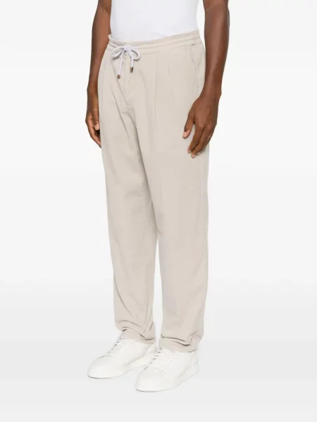 Pantaloni Brunello Cucinelli de catifea cord