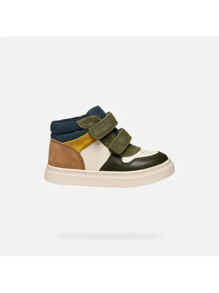 Geox Sneakersy B Nashik M Kaki modrá