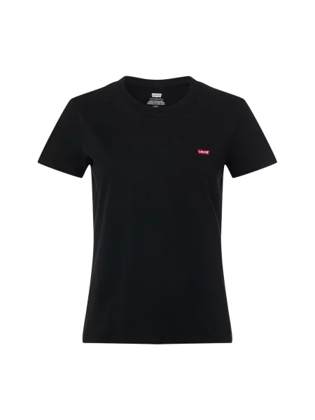 Levi's Koszulka Kobiety jednolity S czarny