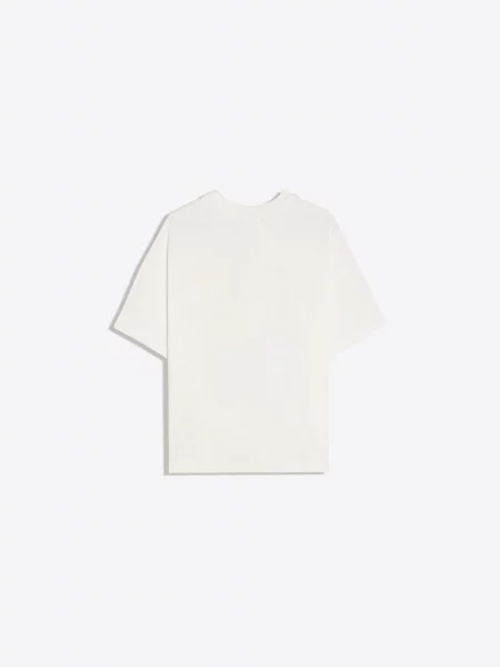 Bershka Oversize tričko tyrkysová / žltá / olivová biela