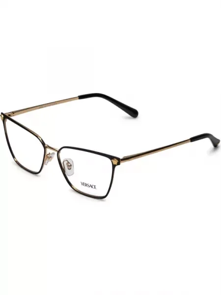 Versace Ochelari fără dioptrii auriu