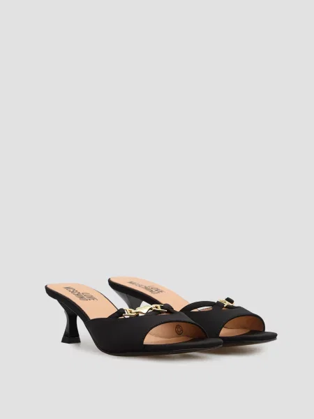 Мюли Moschino черные