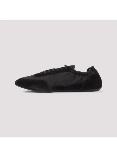 Sneakersy Prada skórzane czarne