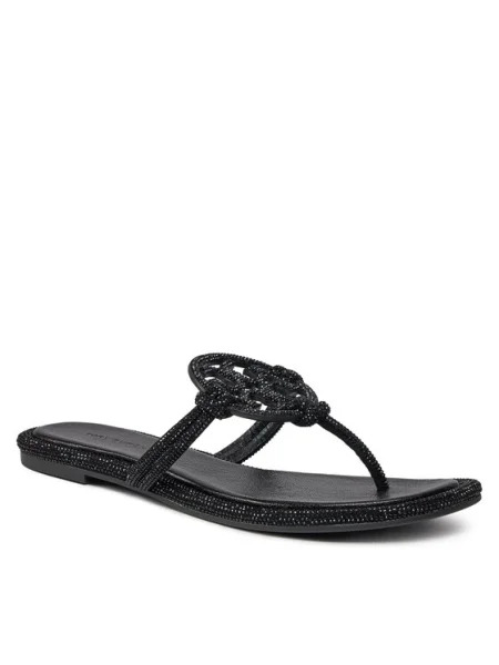 Papuci Tory Burch negru