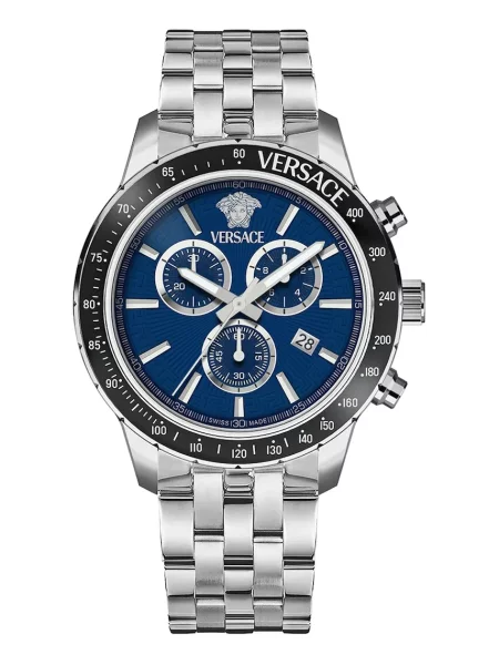 Versace zegarek srebrny