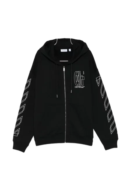 Hanorac cu glugă Off-white alb