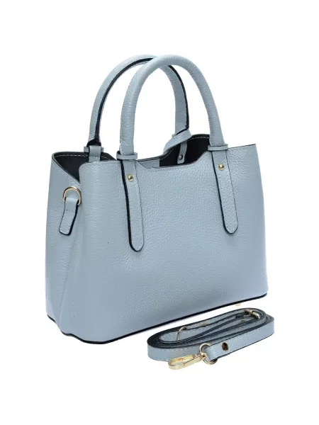 Geantă shopper Anna Luchini albastru