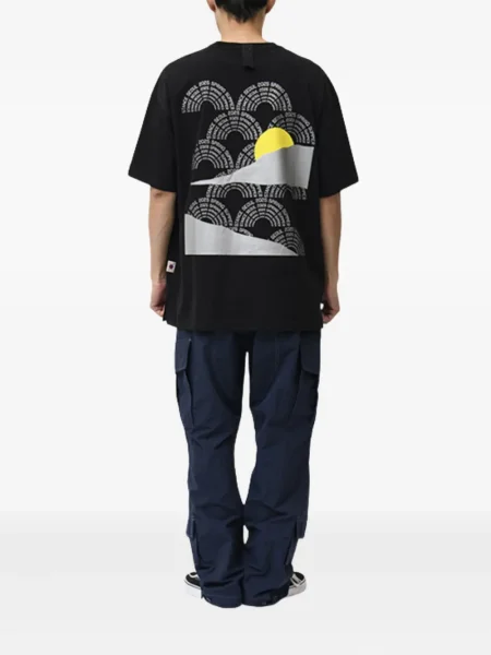 Grafic tricou Stance cu imagine negru
