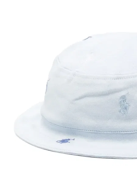 Kapelusz dziecięcy Polo Ralph Lauren niebieski