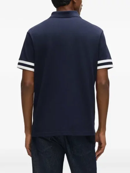 Ριγέ polo Karl Lagerfeld μπλε