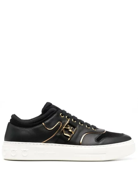 Sneakerși Ferragamo negru