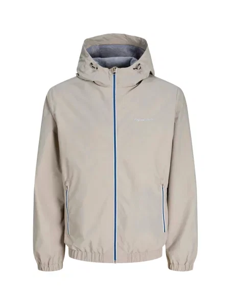 JACK & JONES Geacă de primăvară-toamnă Nantucket deschis gri