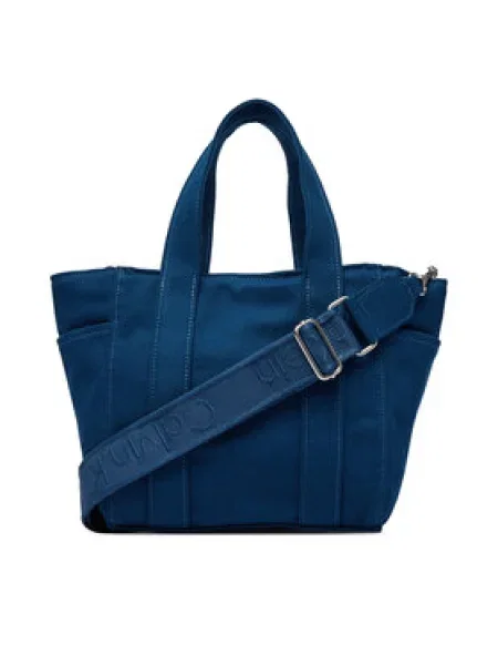 Calvin Klein Shopper tmavomodrá modrá