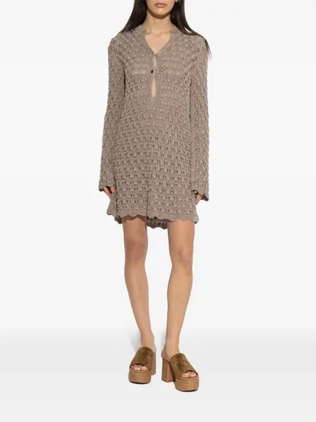 Rochie mini Akep ajurata maro