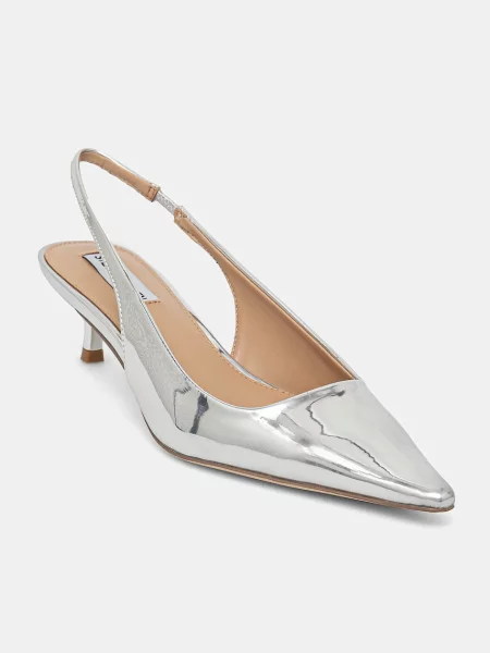 Обувки с тънък Steve Madden Kari сребристо