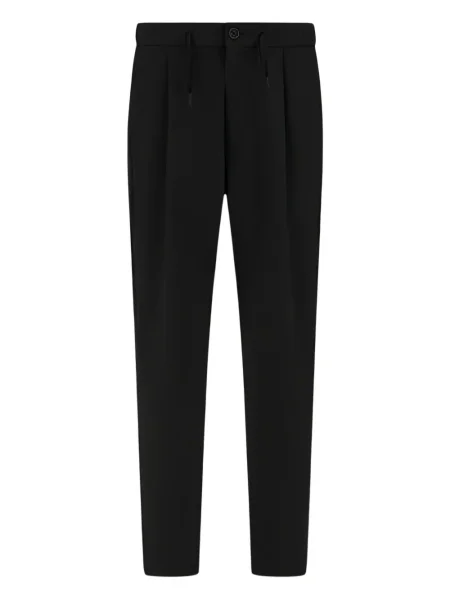 Pantaloni Herno plisate negru
