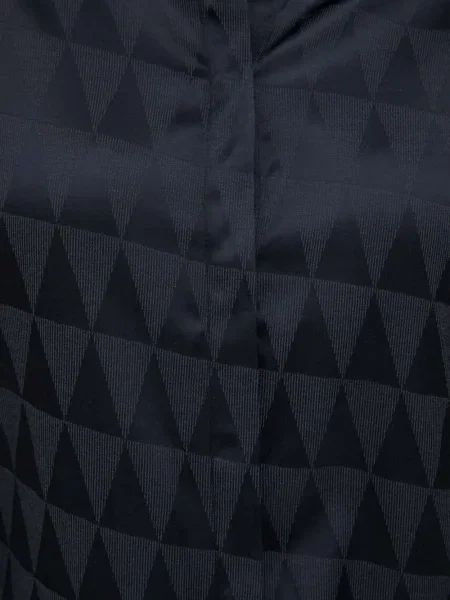 Haljina košulja Tiger Of Sweden s printom s uzorkom tigra iznad koljena crna