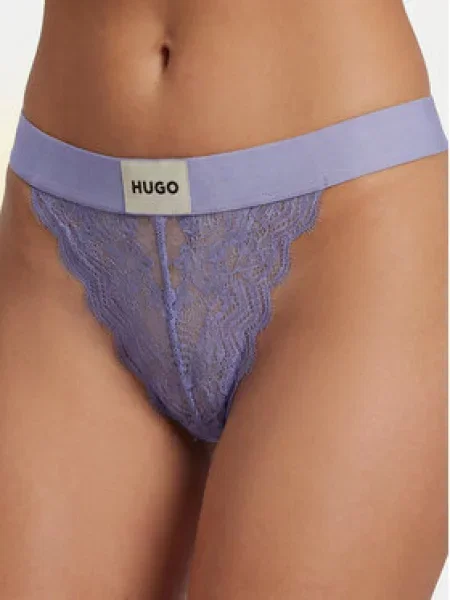 Klasické kalhotky HUGO fialové