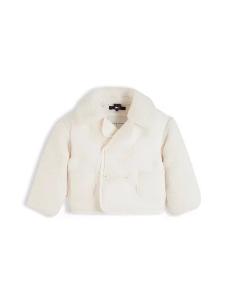TOMMY HILFIGER Φθινοπωρινό και ανοιξιάτικο μπουφάν κρεμ