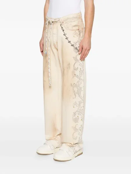 Дънки Ercole Studio с кристали