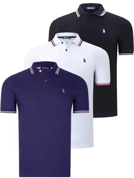 Polo majica Dewberry črna