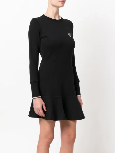 Rochie Kenzo cu dungi de tigru negru