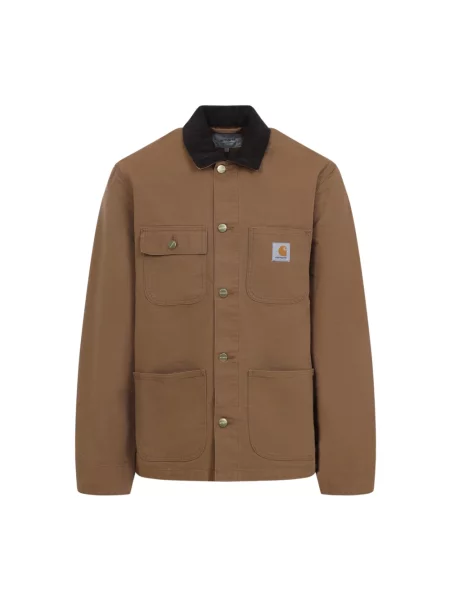 Kurtka Carhartt Wip brązowa