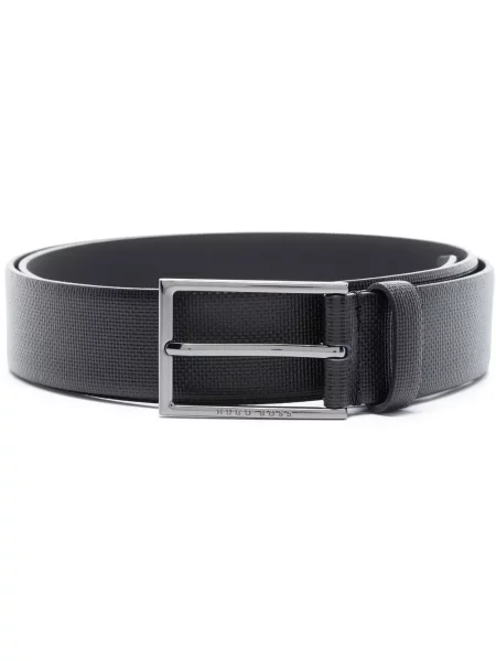 Curea Boss din piele negru