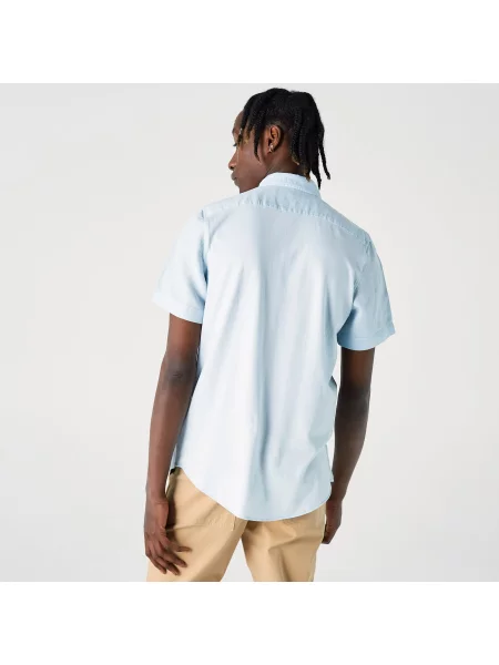 Рубашка Lacoste голубая