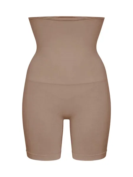 Cfab Alakformáló nadrágok High Waisted Shaping Shorts karamell