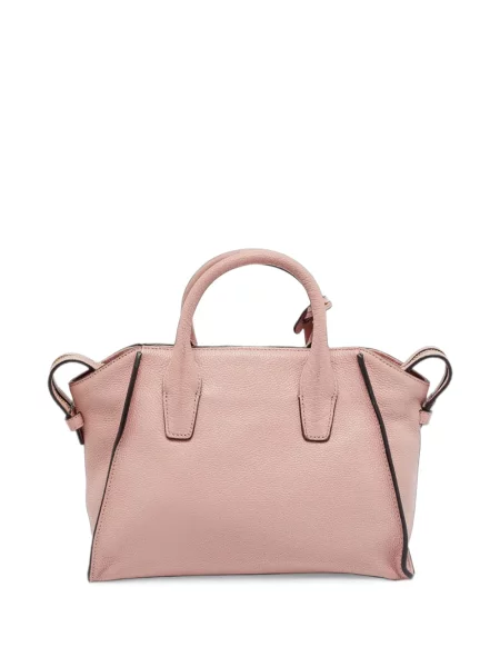 Geantă shopper Dkny din piele roz