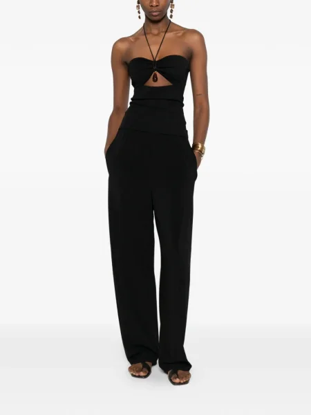 Pantaloni Nanushka negru