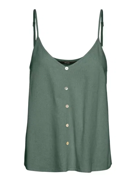 VERO MODA Top VMMYMILO închis verde